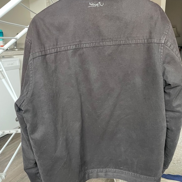 Quicksilver Brown Jacket – Lining inside – Mens size Medium - Picture 7 of 9